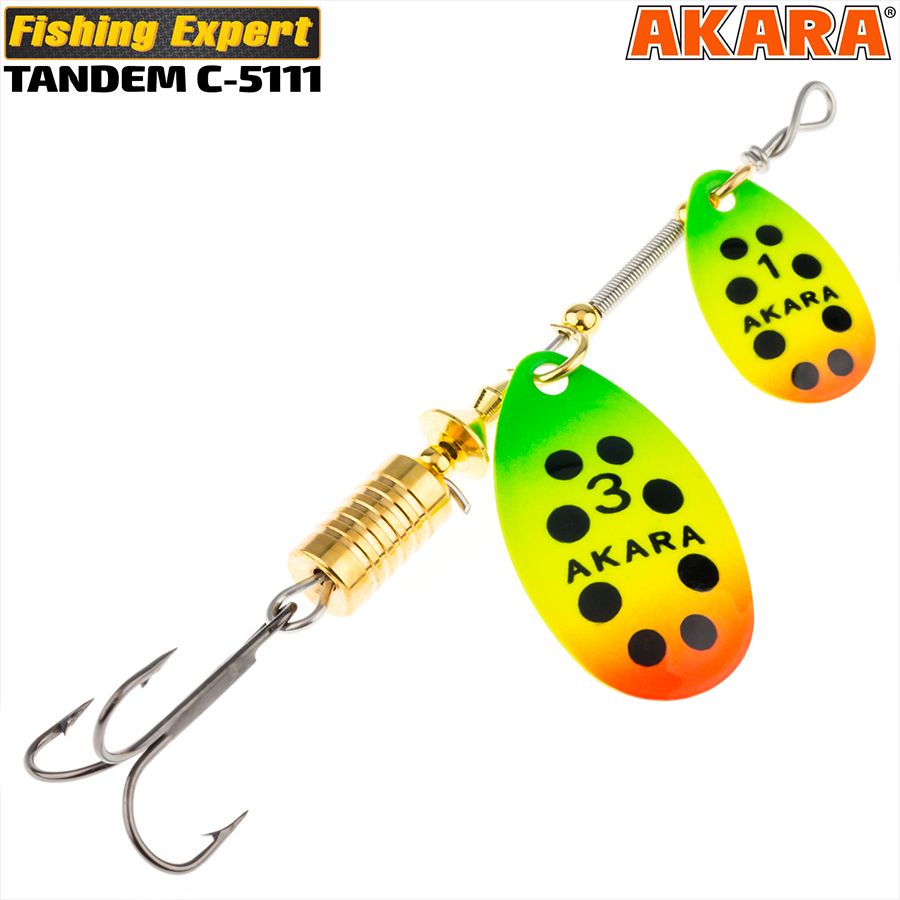 Блесна вращ. Akara C-5111 5/3 12 гр. 209