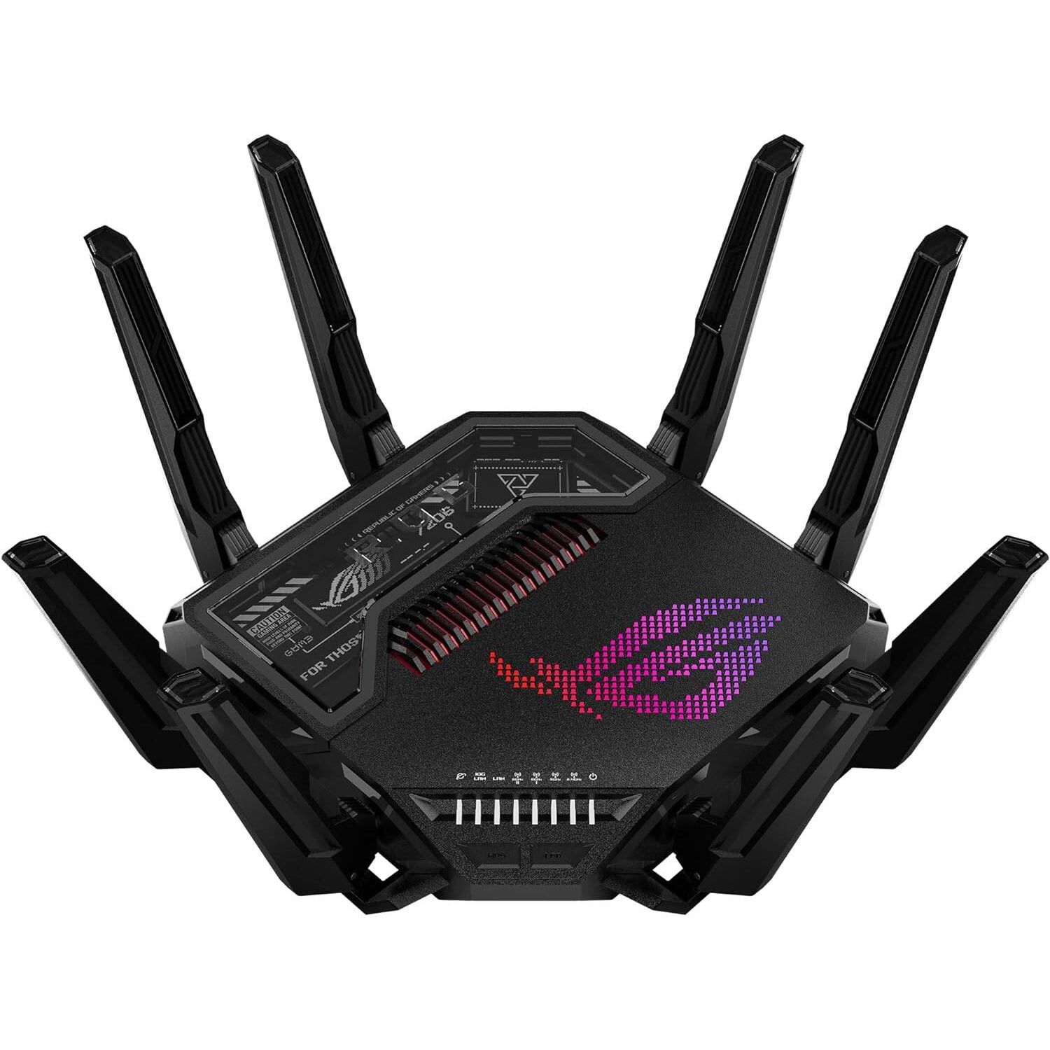 Роутер ASUS ROG Rapture GT-BE98, черный, 2.4 ГГц, 5 ГГц купить по ...
