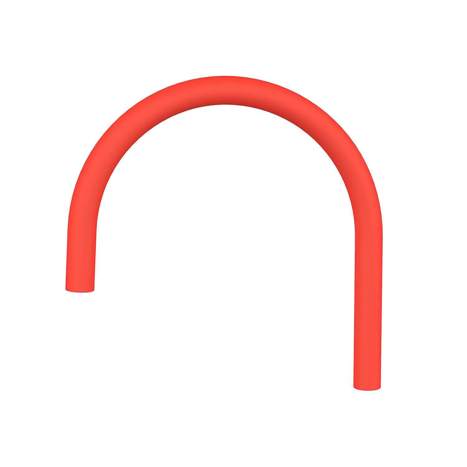 Фото товара на маркетплейсе ozon Сменный шланг для гибкого излива (для кухонного смесителя), силикон, цвет красный, Kitchen Line, IDDIS, FSPRD00i59