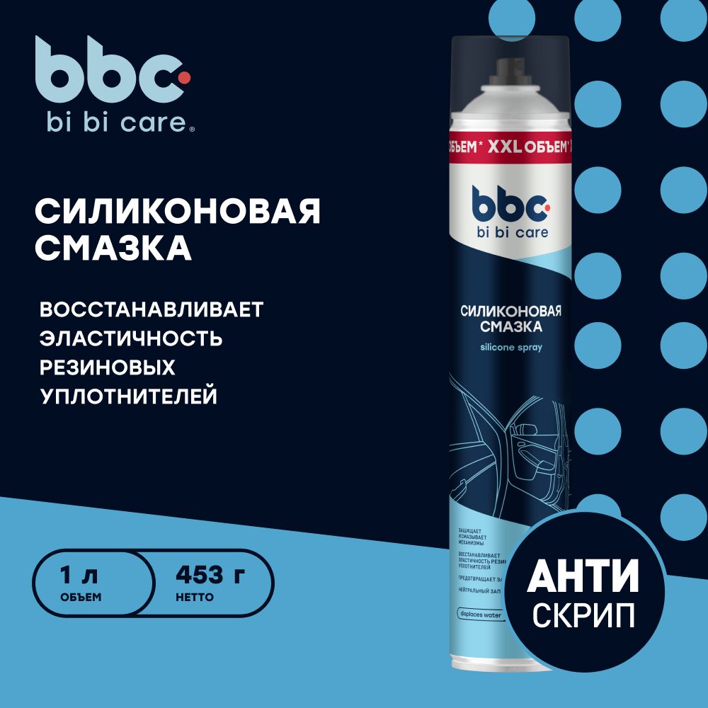 Смазкасиликоноваяbibicare,1л/4063