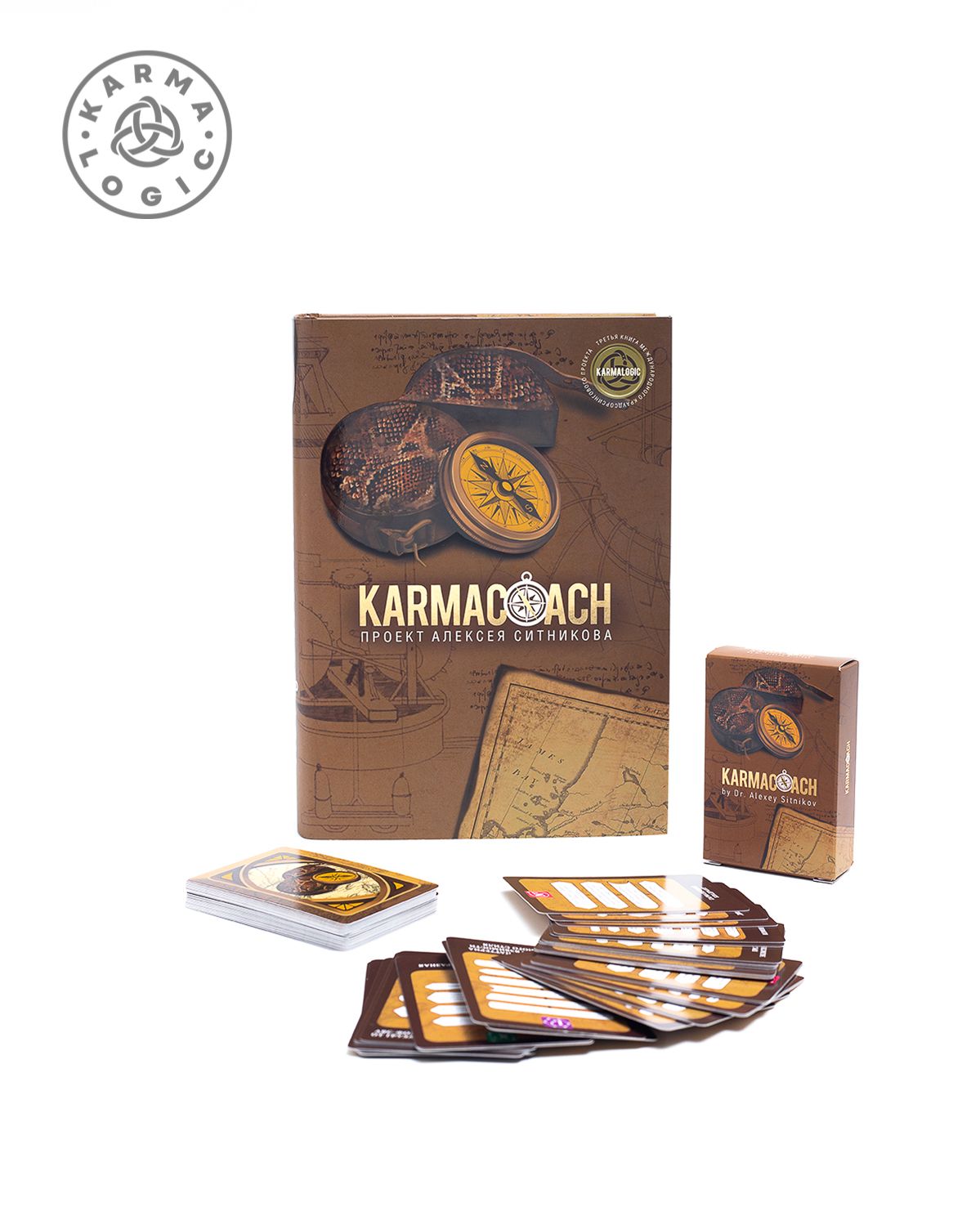 Набор книга Karmacoach + карты Karmacoach | Ситников Алексей Петрович