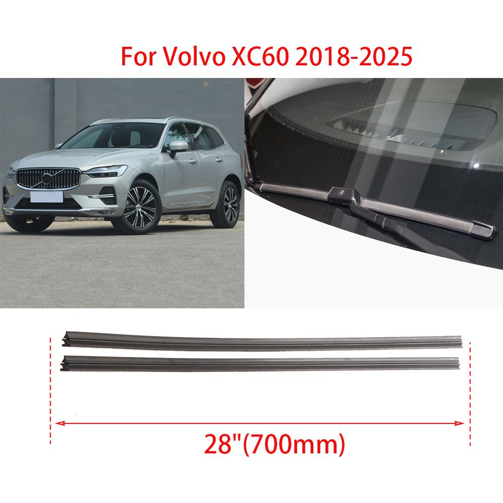 Резинка для стеклоочистителя, арт. Резинка стеклоочистителя Volvo XC60 2828, 70 см + 70 см