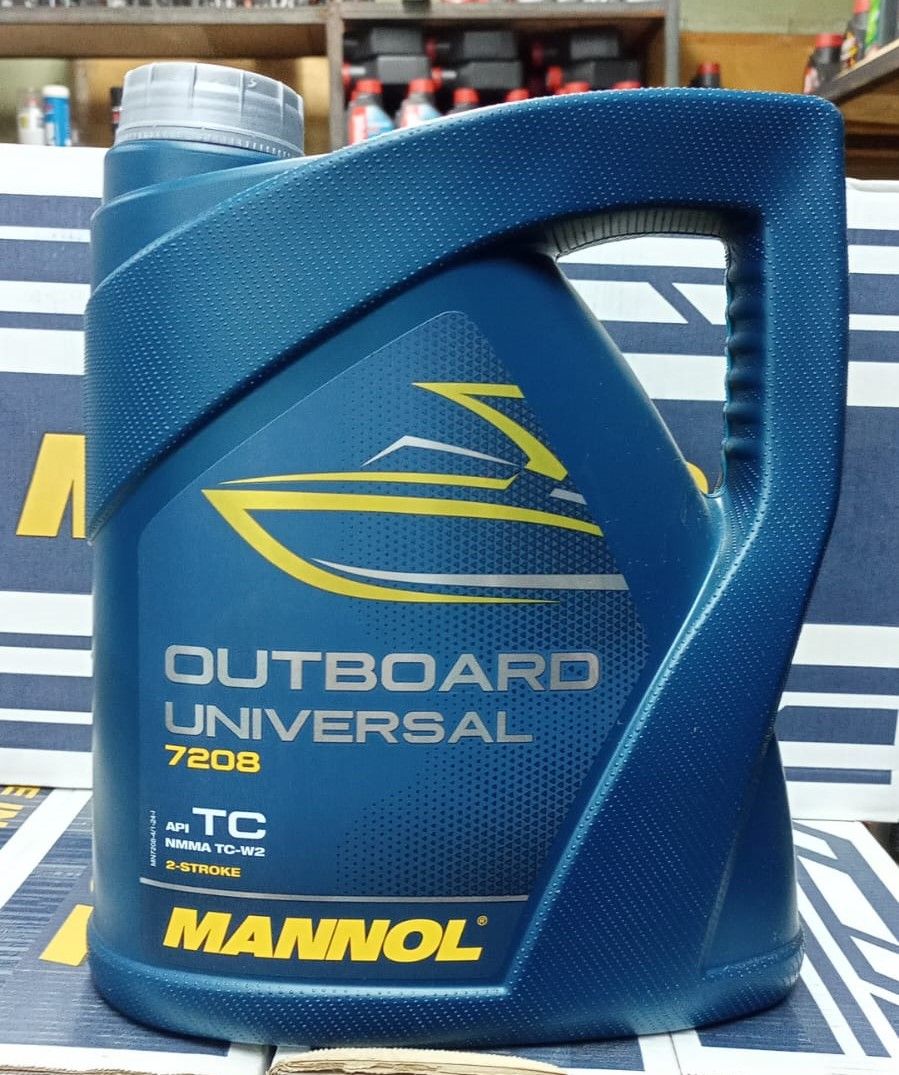 MANNOL outboard universal Не подлежит классификации по SAE Масло моторное, Минеральное, 4 л