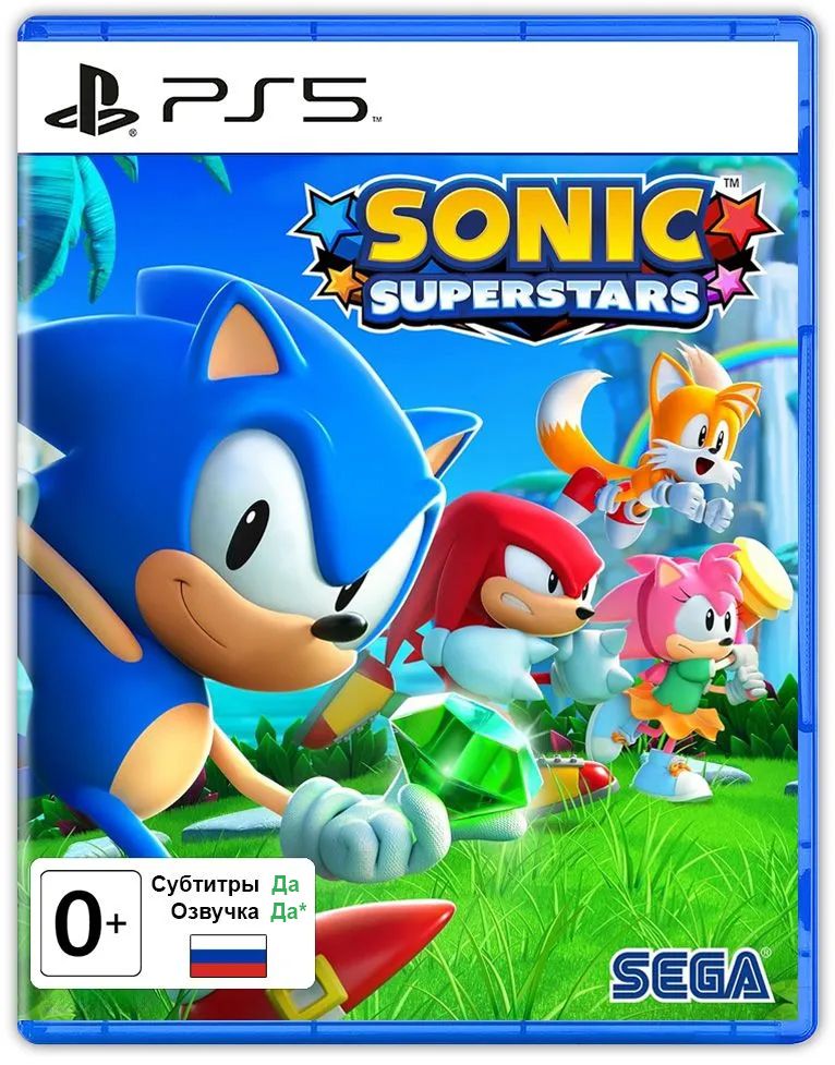 Игра SONIC SUPERSTARS (PlayStation 5, Русская версия)