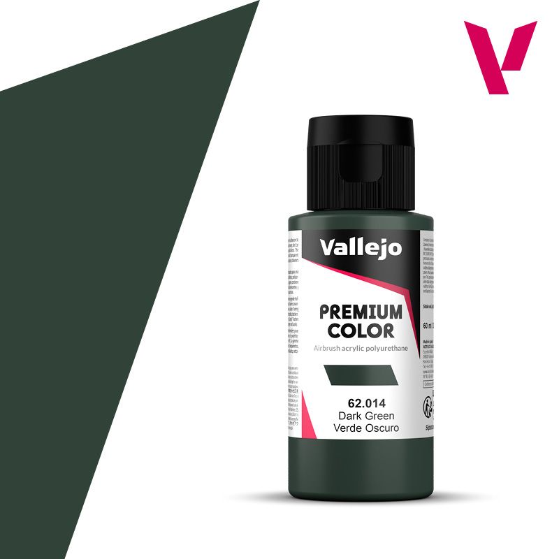 КраскаVallejoсерииPremiumColor-DarkGreen60мл.