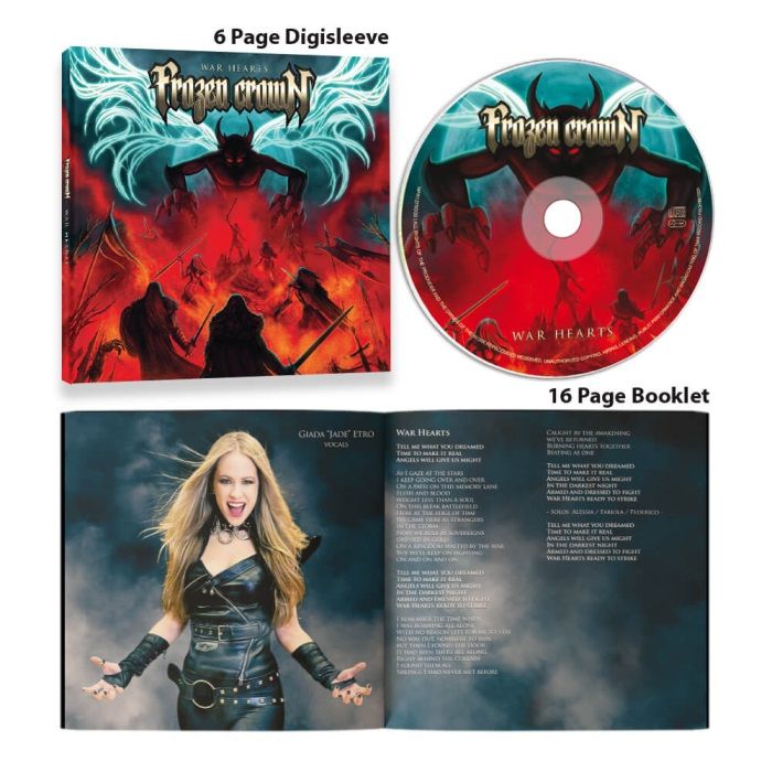 FROZEN CROWN. War Hearts (CD Digisleeve) (компакт-диск)