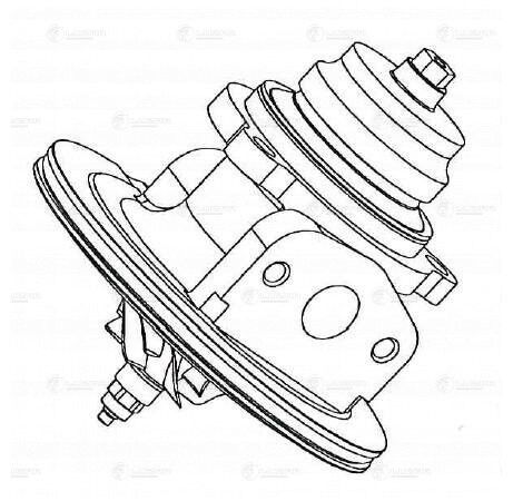 Картридж турбокомпрессора Mercedes Sprinter (06-) OM646.986 (тип KP39)