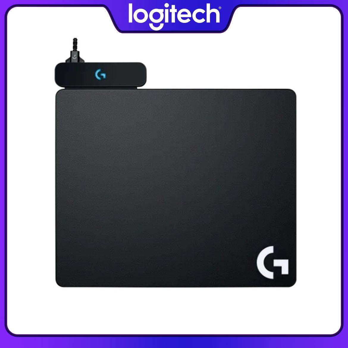 Logitech G Игровой коврик для мыши Logitech POWERPLAY, черный