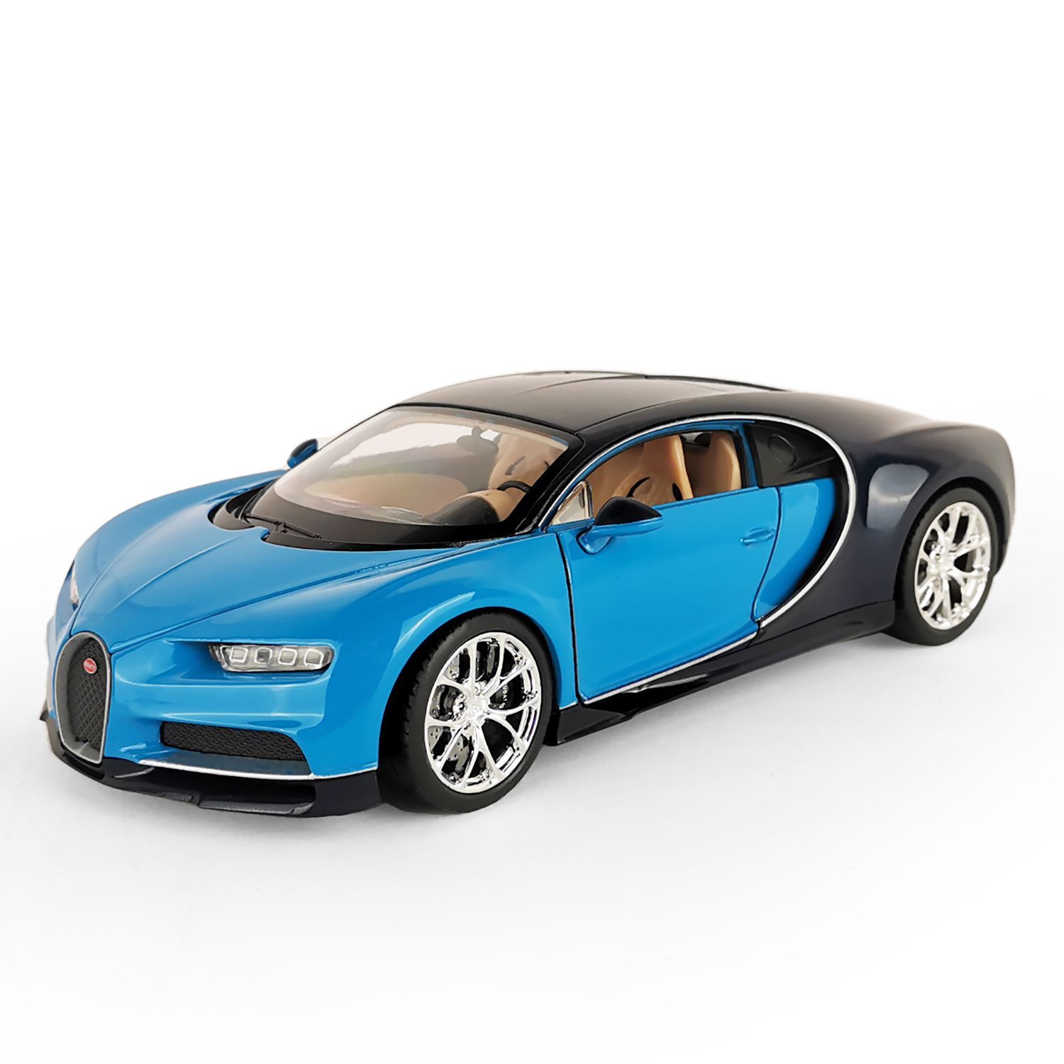 Машинка коллекционная металлическая Bugatti Chiron 1:24