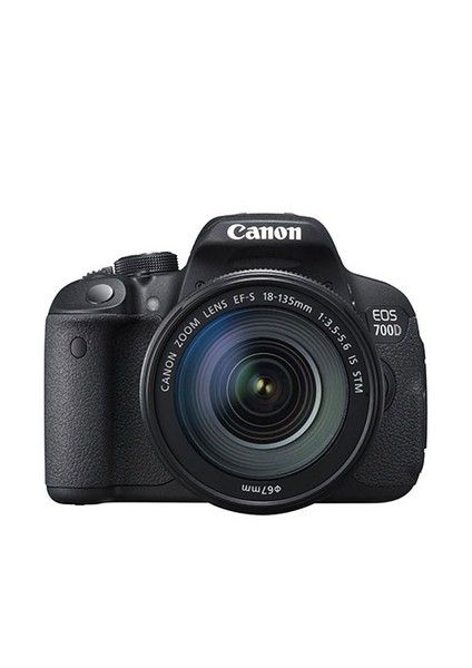фотоаппарат Зеркальная камера Canon 700D + 18-135 мм с объективом Stm