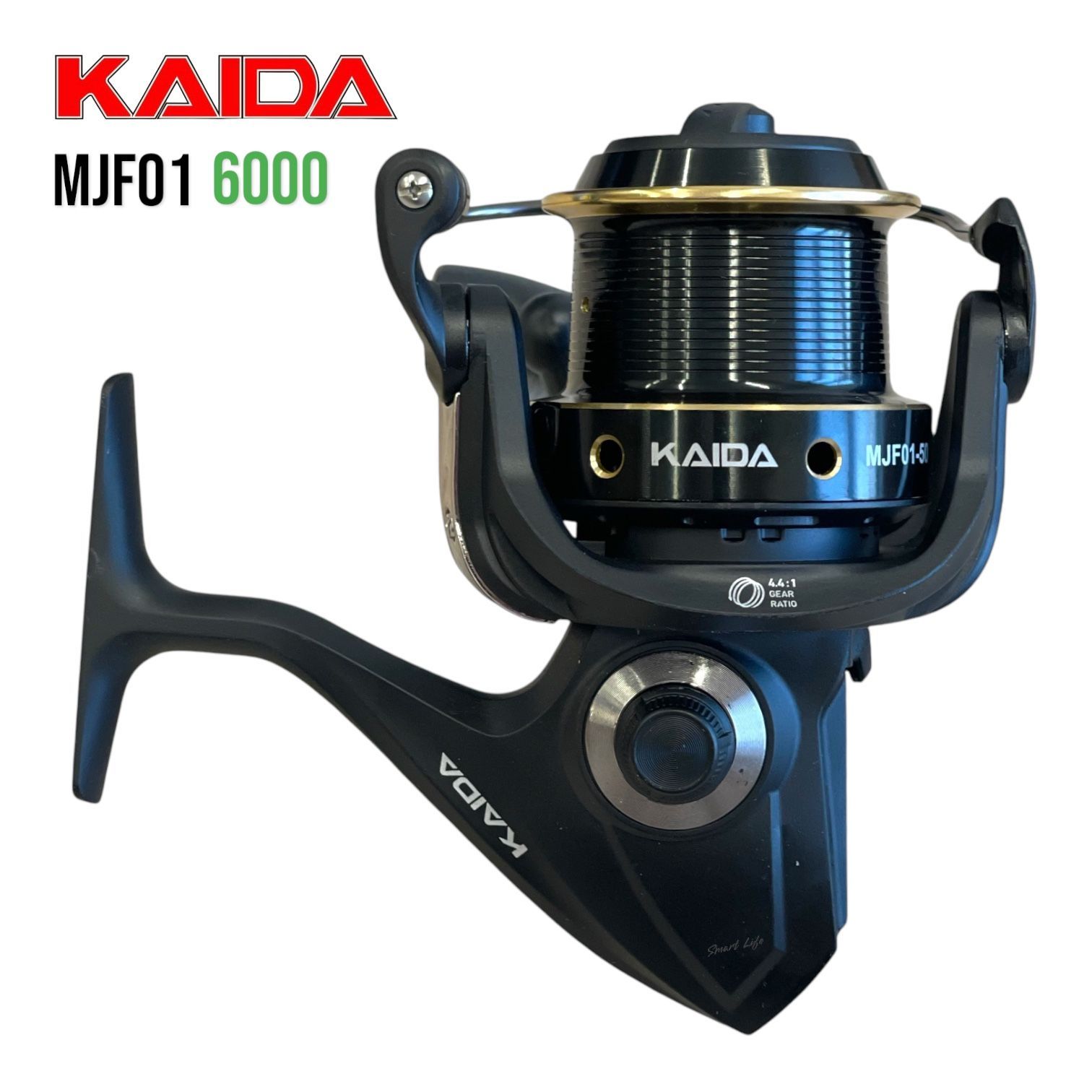 Катушка Kaida MJF 01 6000 5+1 карповая, силовая кайда на фидер, донку