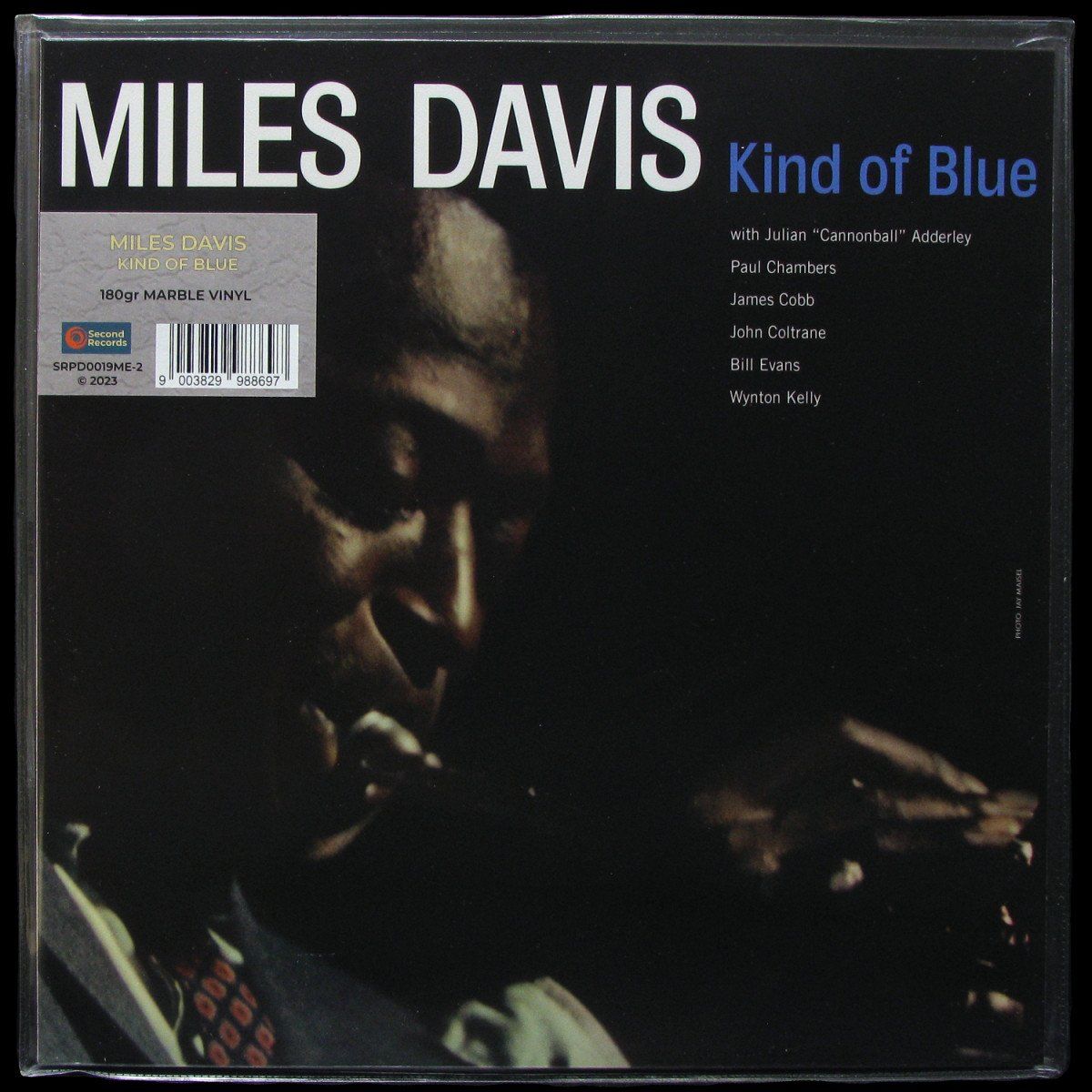 LP Miles Davis - Kind Of Blue (grey marble vinyl) (винил) (349302)