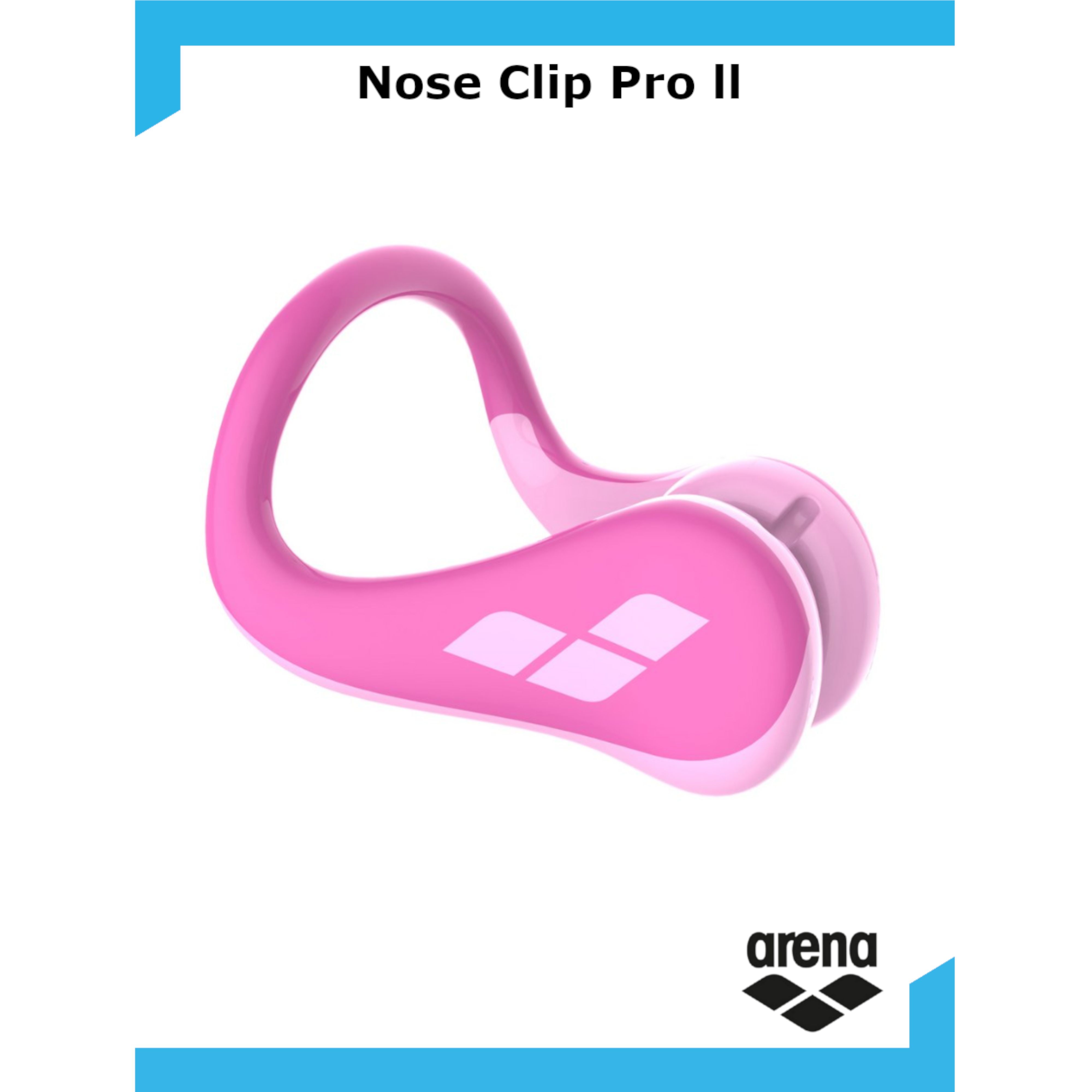 Зажим для носа Arena Nose Clip Pro II 003792,розовый