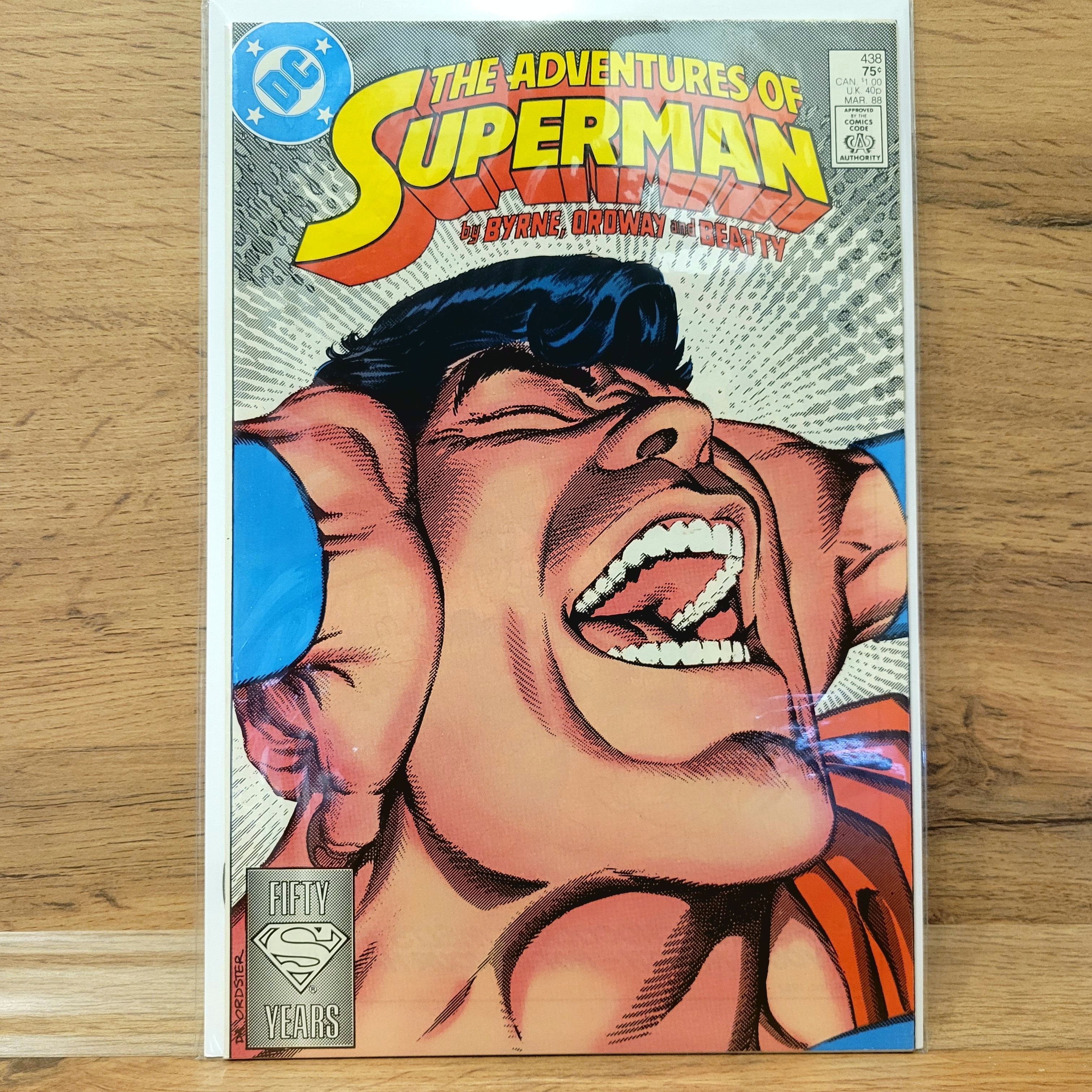 Ретро Комикс The Adventures Of Superman #438. 1988 Год. | Stan