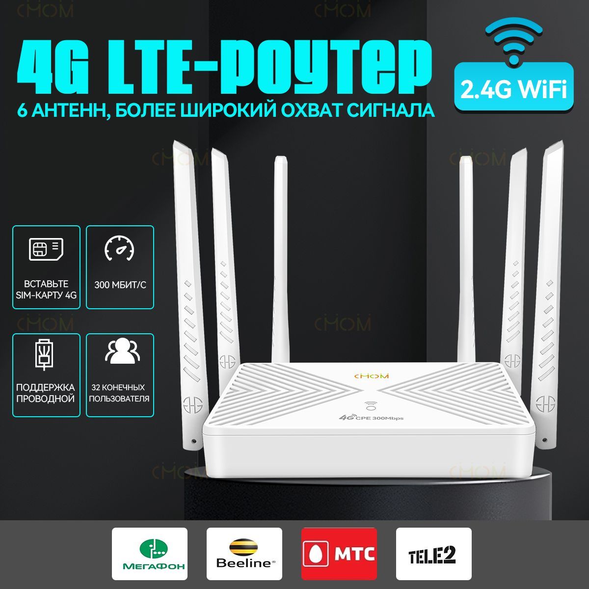 CMOM Роутер R300 WiFi роутер