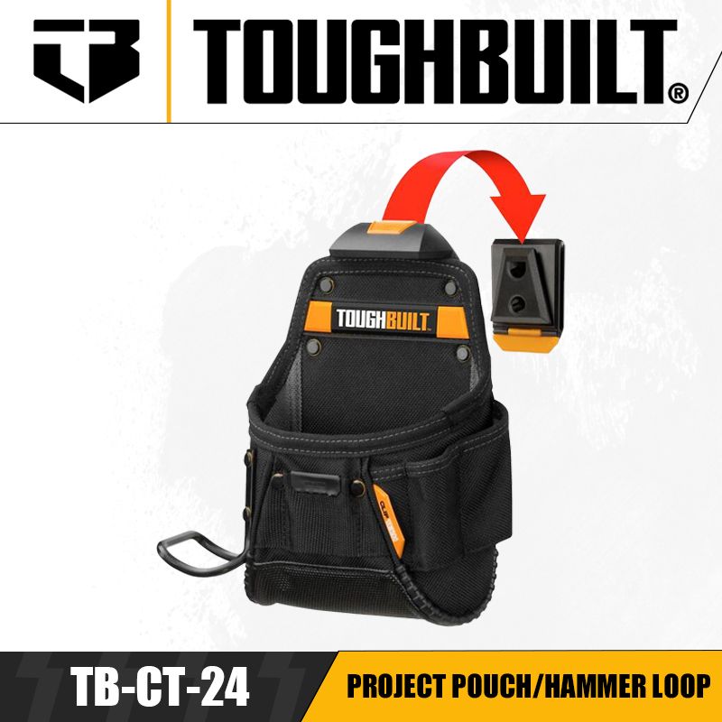 TOUGHBUILTTB-CT-24Чехол/петлядлямолоткаСумкадляинструментов