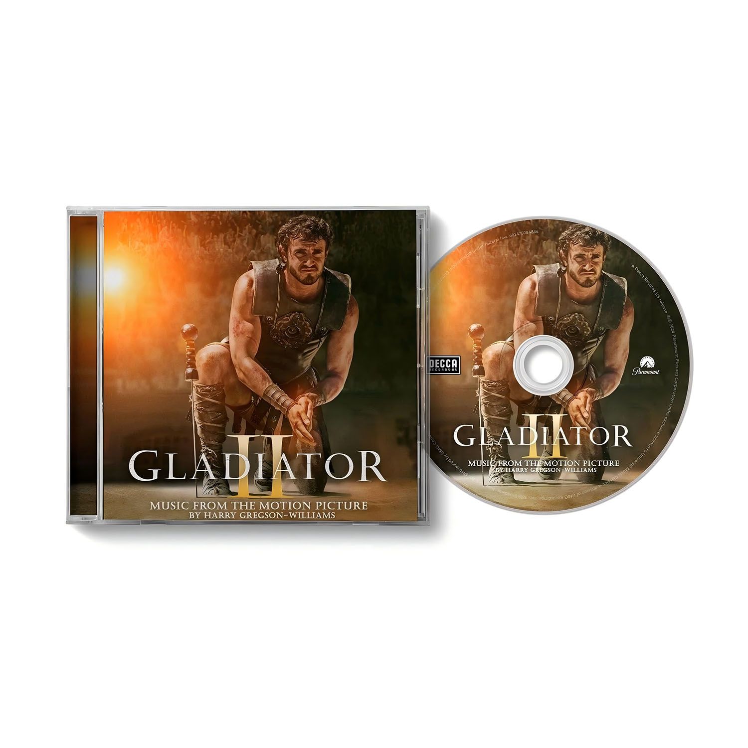 Музыка CD Harry Gregson-Williams - Gladiator II (Music From The Motion Picture)