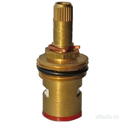 Кран-букса керамическая 1/2" 24 шлицов 2 резьбы PSM-1291-24 (500)