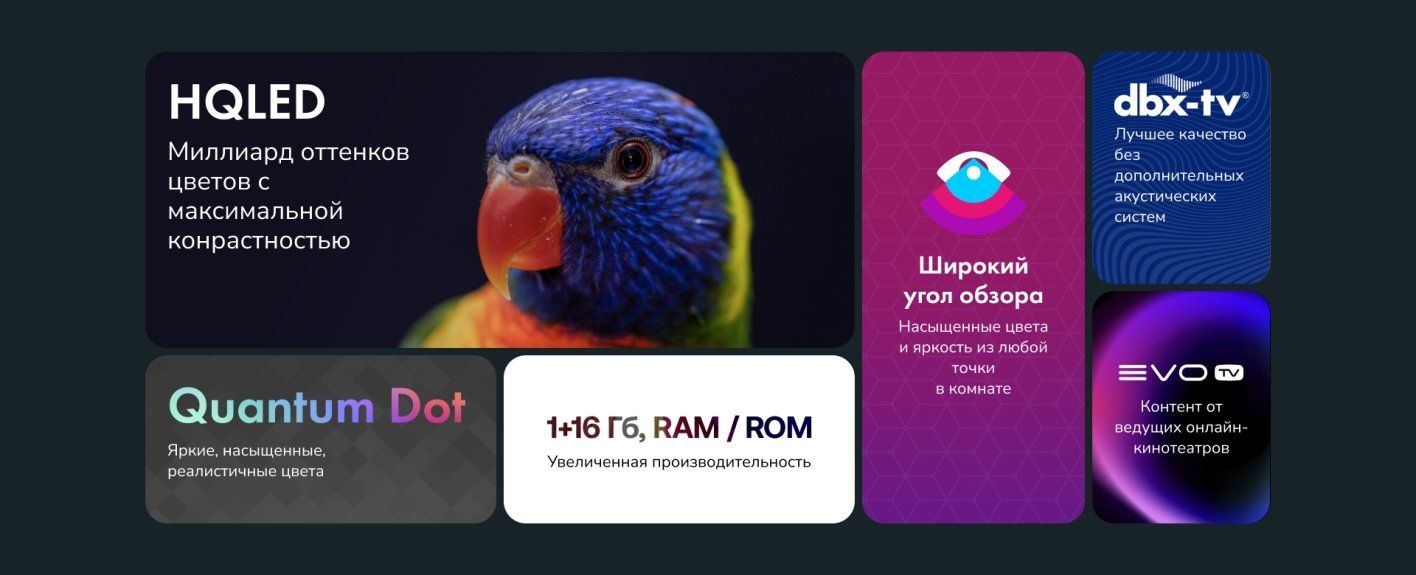 Haier Телевизор 32 Smart TV S2 Pro, Full HD, Android TV, HQLED 32