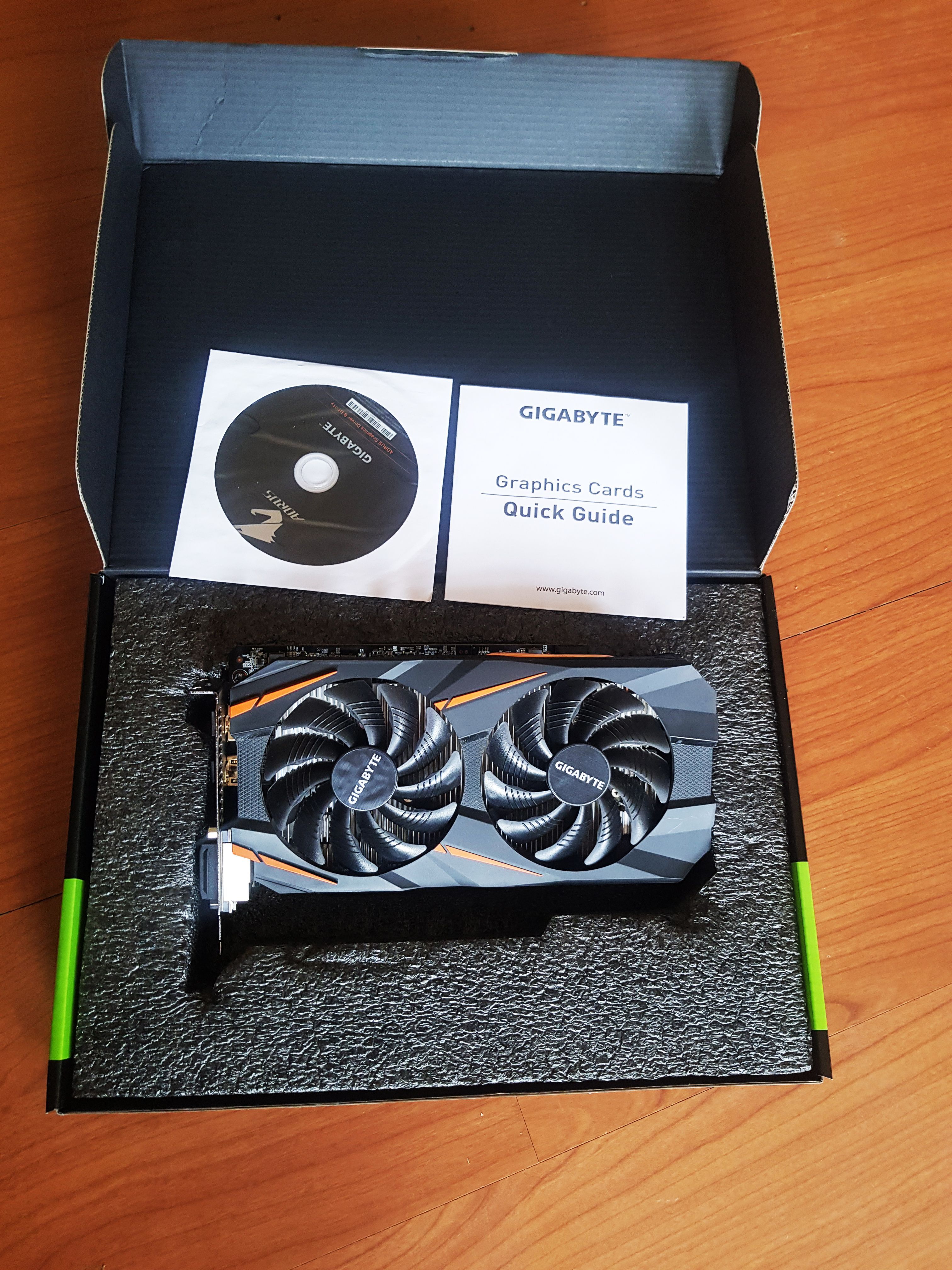 GigabyteВидеокартаGeForceGTX1060GeforceGTX10603ГБ(GV-N1060WF2OC-3GD),LHR