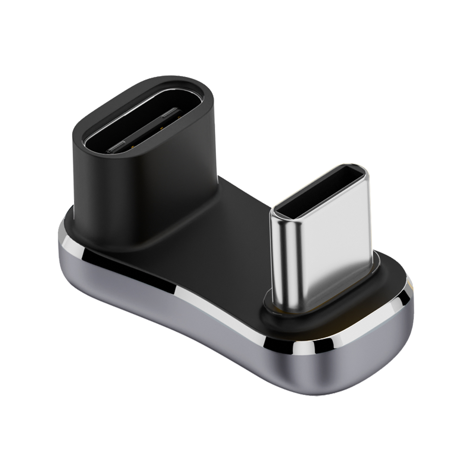 АдаптерсРазъемом"Мужчина-Женщина"ПодУглом180ГрадусовType-CExtensionAdapterUSBCConverterдляStea