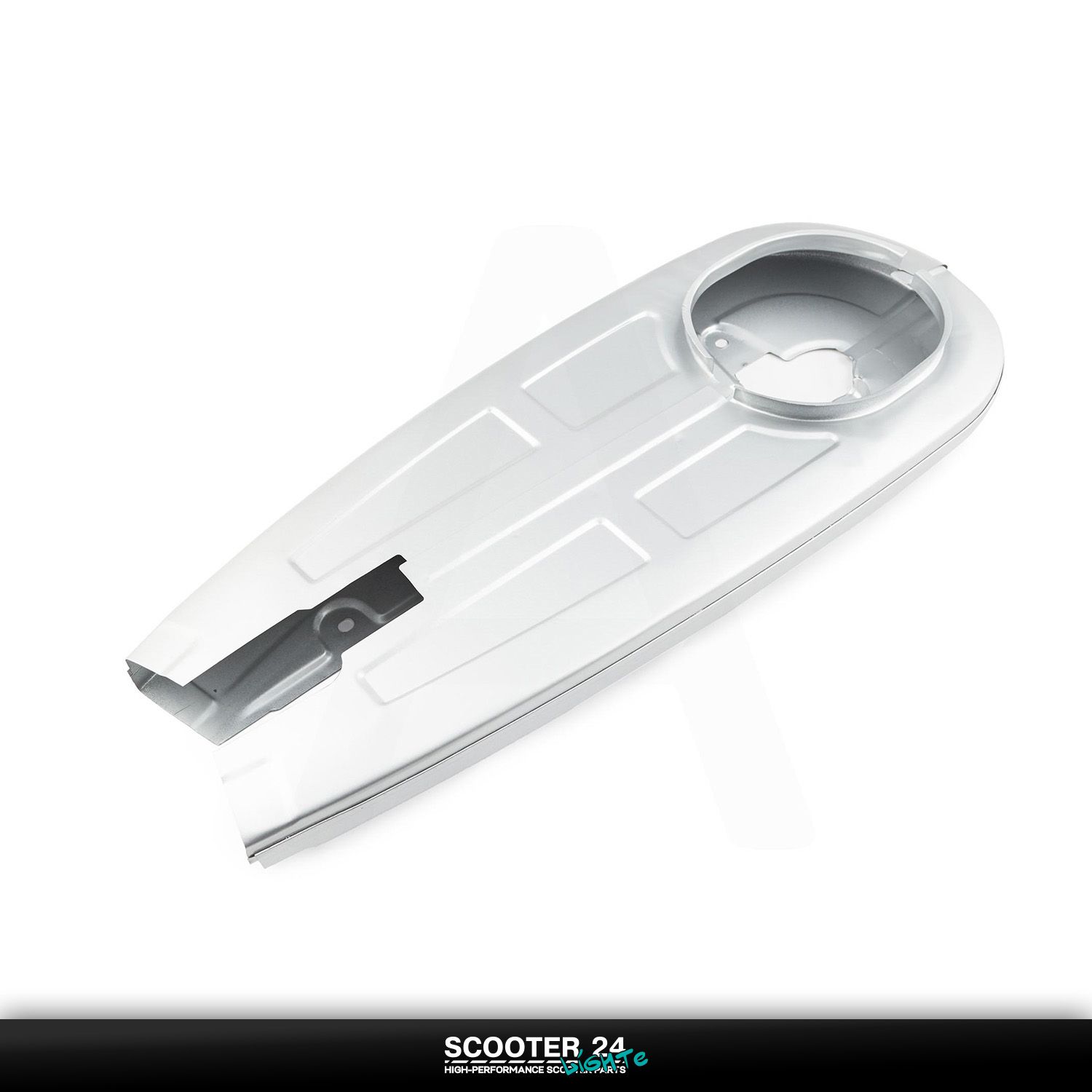 Кожух приводной цепи трансмиссии заднего колеса на мопед 4T CG/CB 125/150 "ZZQ" и мотоцикл