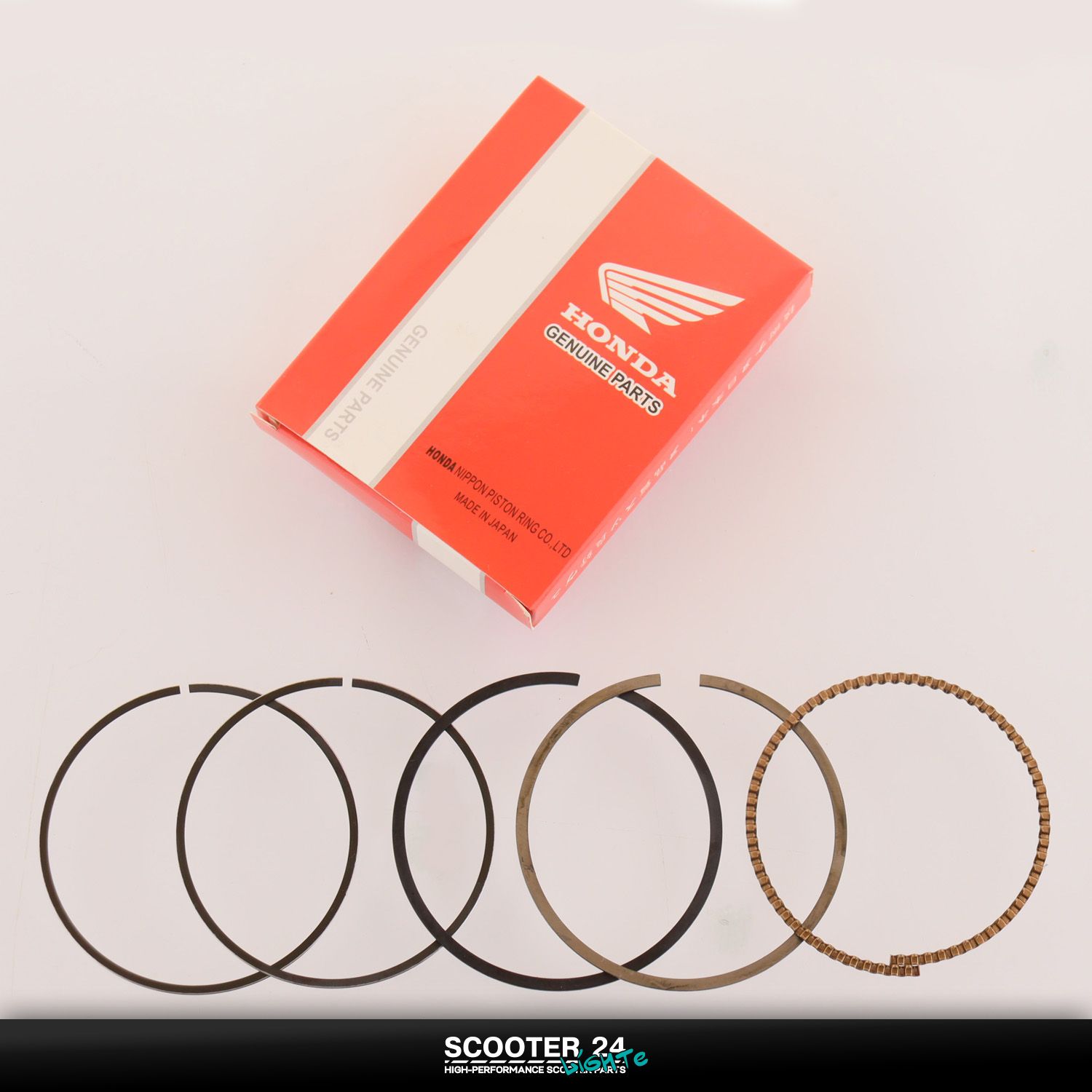 Кольца на мотоцикл 4T CB/CG 157FMI 163FML 165FMM 61 /00 мм (150/175cc STD) "HND"