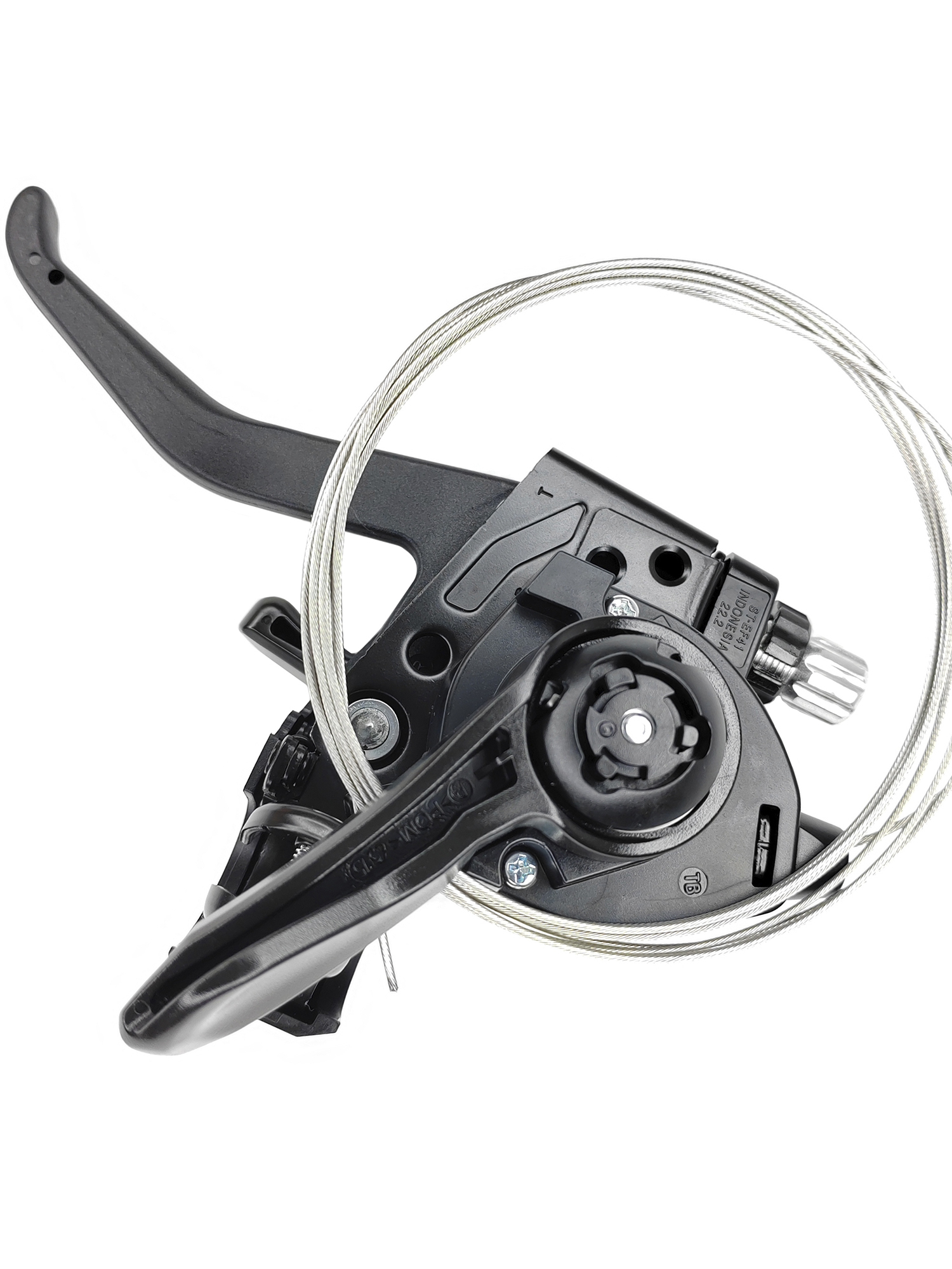 Shimano Шифтер ручка тормоза ST-EF41, серия Tourney, 6 скоростей, под правую руку, трос 205 см, черный — Товары для велоспорта — фото 7