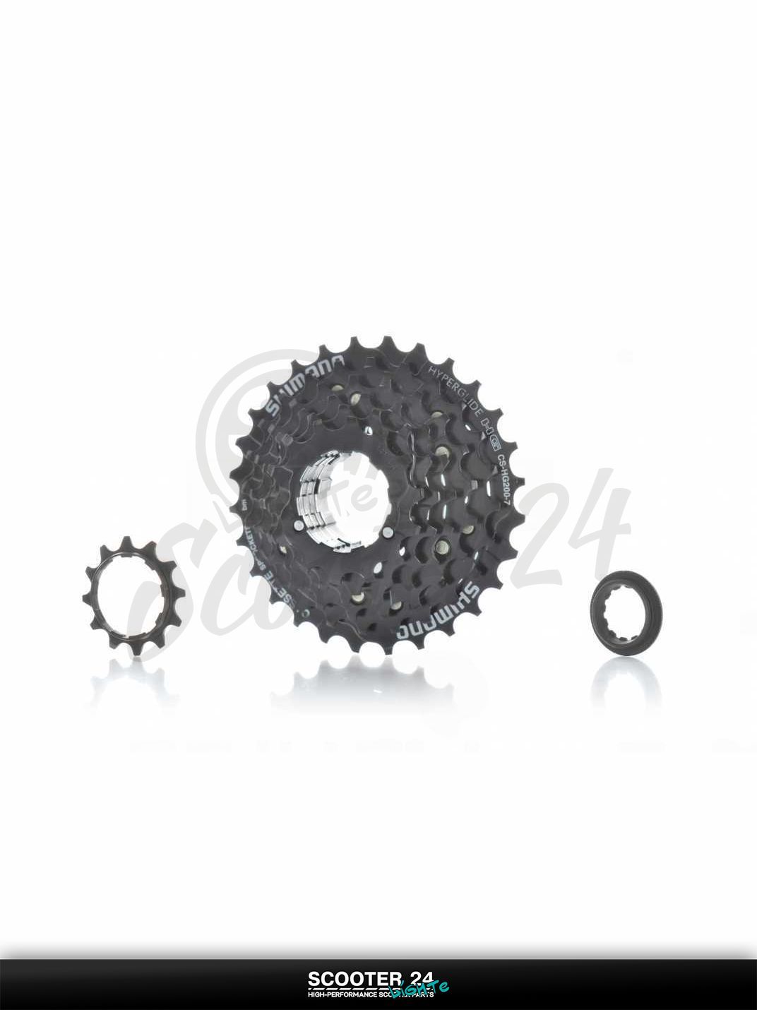 Звезды задние (кассета) вело 7 звезд, 12 - 28T трещетка "SHMN Tourney TX" #CS - HG200 - 7/XMN - 067