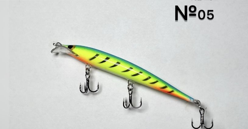 Воблер Невский хищник Ярви 11 см, плавающий, глуб до 2-2,5 м ручная работа