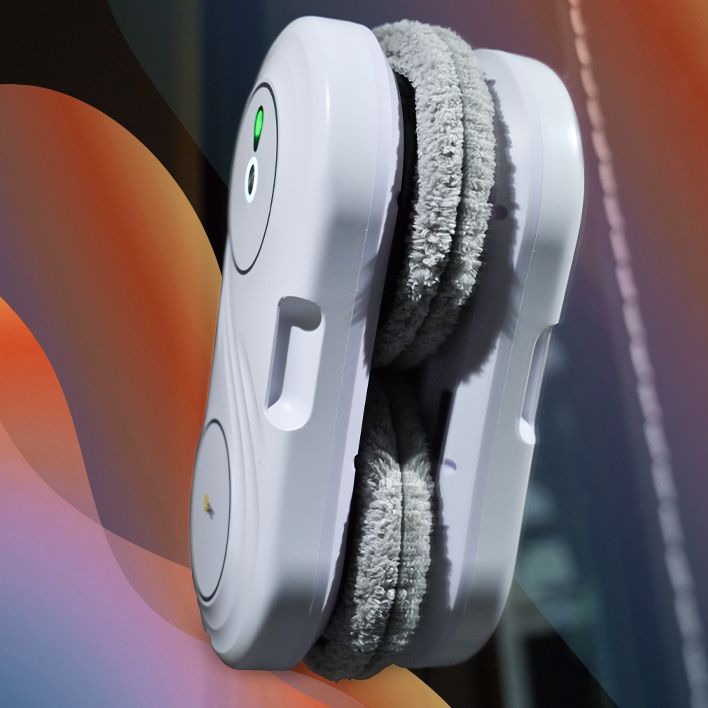 Робот мойщик окон c распылением Даджет U200, тонкий со сменными салфет(图3)