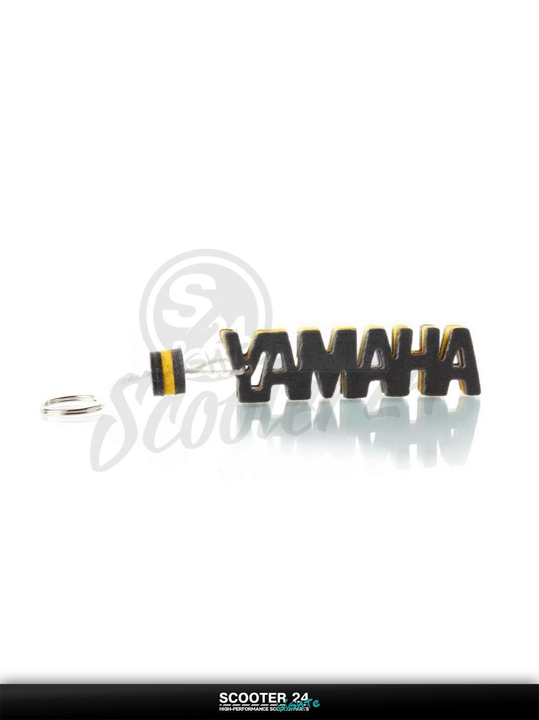 Брелок YAMAHA "SALO" (каучук, желтый) на мотоцикл мопед и скутер / эндуро / питбайк