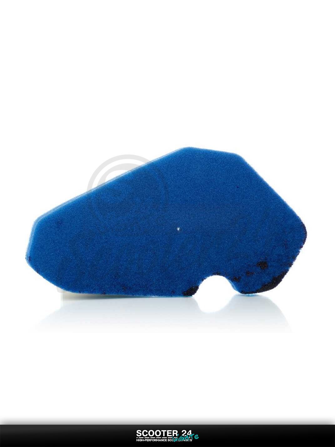 Фильтр воздушный на скутер Suzuki LETS / Сузуки Летс 50-80 кубов поролон, с пропиткой, синий