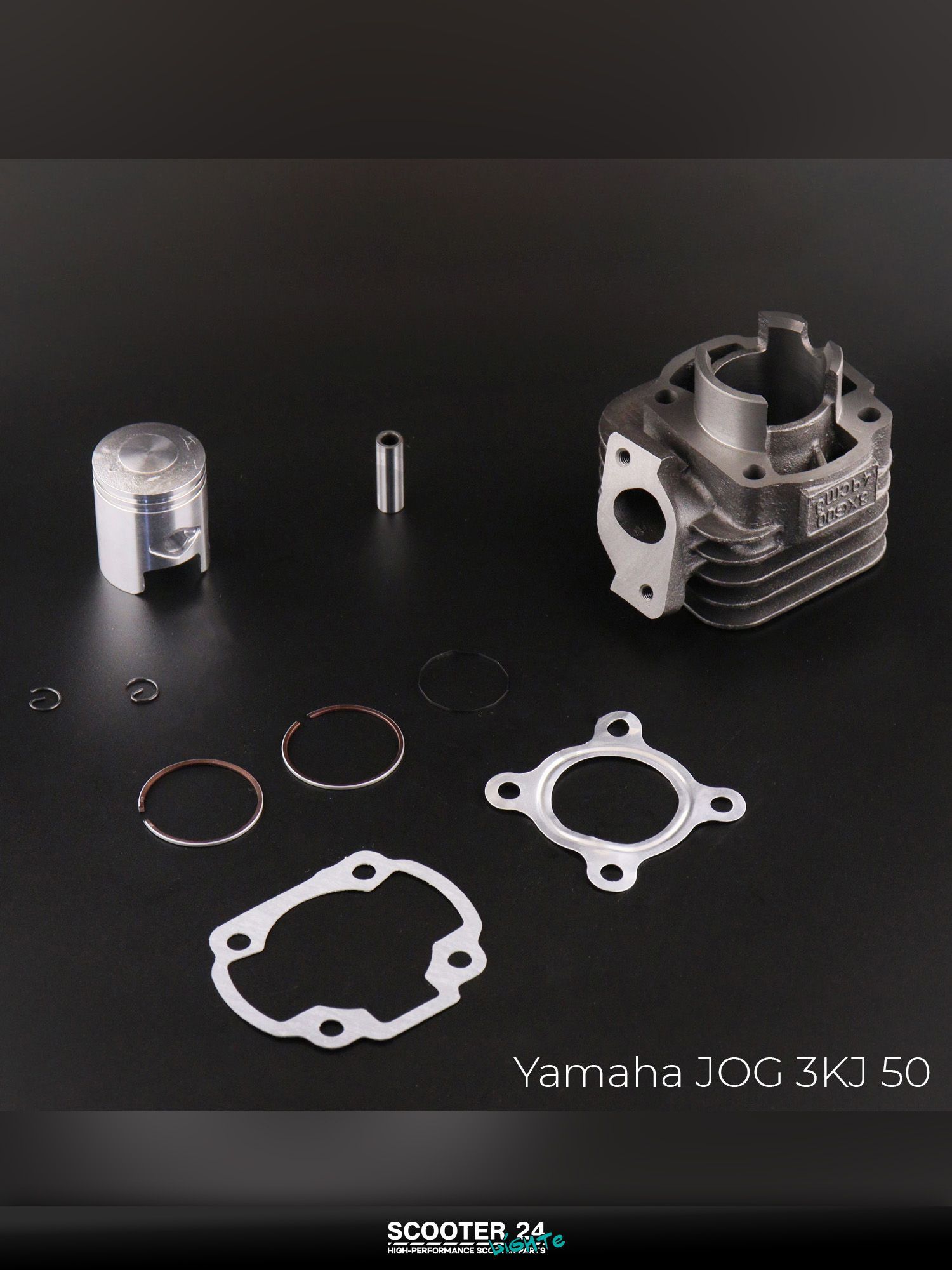 Поршневая группа (ЦПГ) на скутер Yamaha JOG 3KJ 50 ( 40, p-10) "BEEZMOTO" / Ямаха Джог