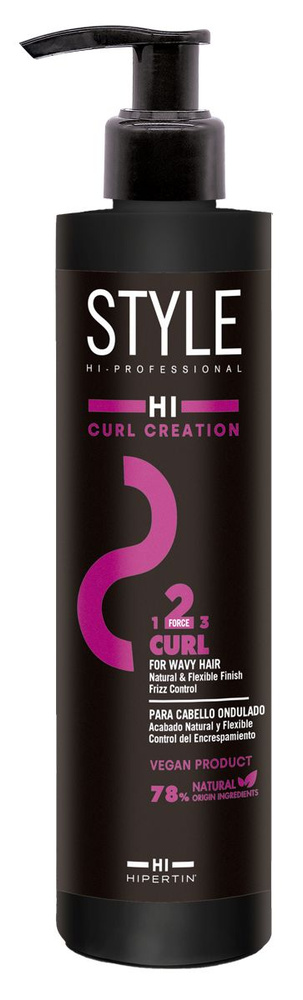 HIPERTIN. Крем для натуральных локонов/вьющихся волос Styling Curl ...