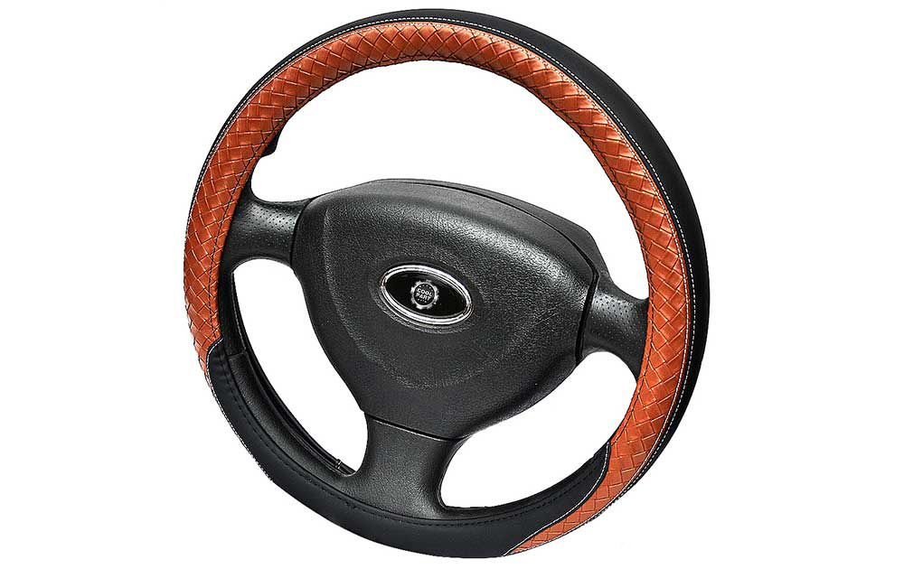 Оплетка, чехол (накидка) на руль Хендай Акцент (2017 - 2024) седан ...