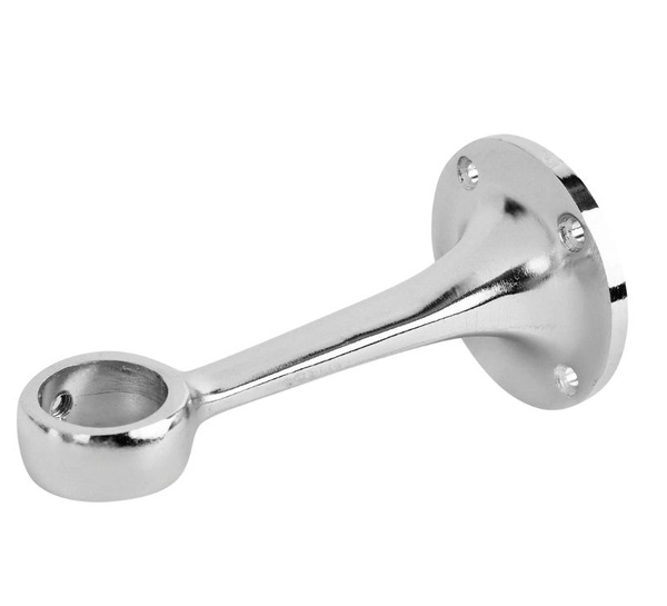 Крепление труб к стене проходное усиленное цвет хром купить по выгодной ...