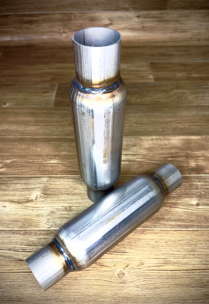 Стронгер пламегаситель 50-300, нержавеющая сталь AISI 409 с легирующей ...