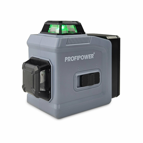 Купить Лазерный нивелир ProfiPower NL-12G, 12 лучей, зеленый лазер, Li ...