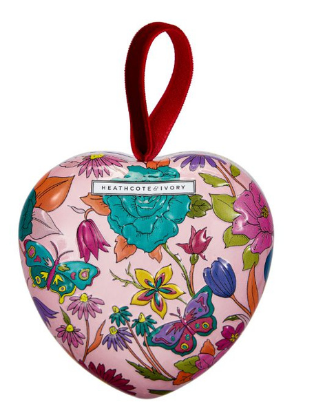 Мыло кусковое Heathcote & Ivory Love Revival в жестяной банке в форме ...