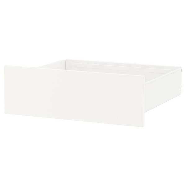 Ящик для хранения IKEA (ИКЕА) 60х20х57 см металлический. Цвет белый ...