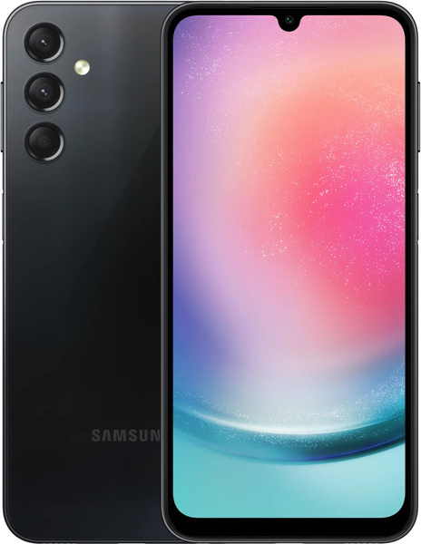 Смартфон Samsung Galaxy A24 6+128GB Black A245F (SM-A245FZKVMEA ...