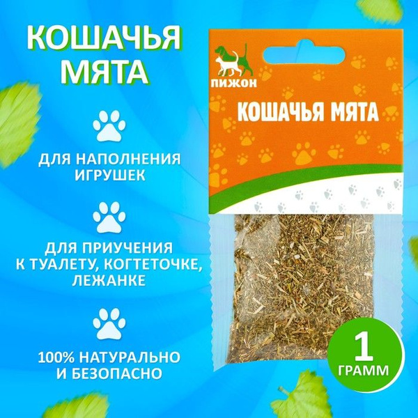 Кошачья мята "Пижон", 1 г - купить с доставкой по выгодным ценам в ...