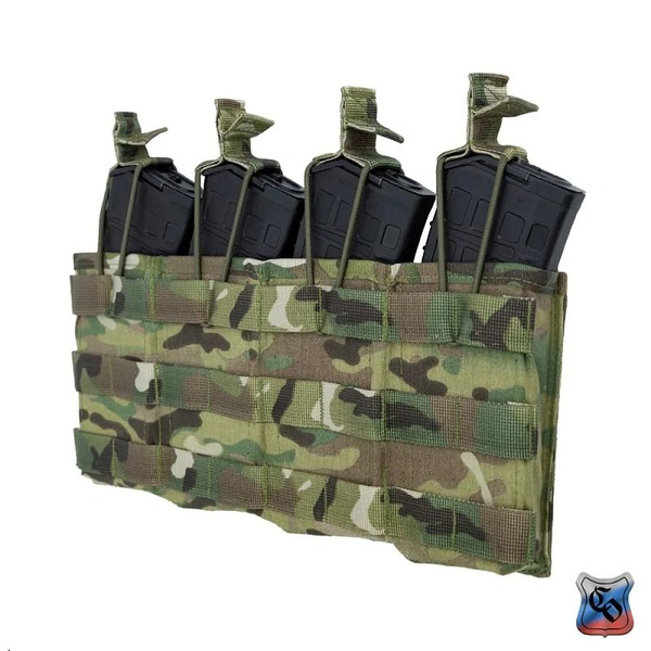 Подсумок Спец Оснащение АКМ 4 MOLLE. Сумка для 4 магазинов АКМ ...