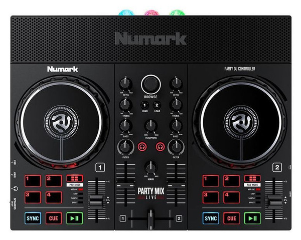 DJ-контроллер Numark Party Mix Live - купить с доставкой по выгодным ...