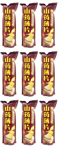 YamChip Чипсы со вкусом соуса, 90 г, 9 уп - купить с доставкой по ...