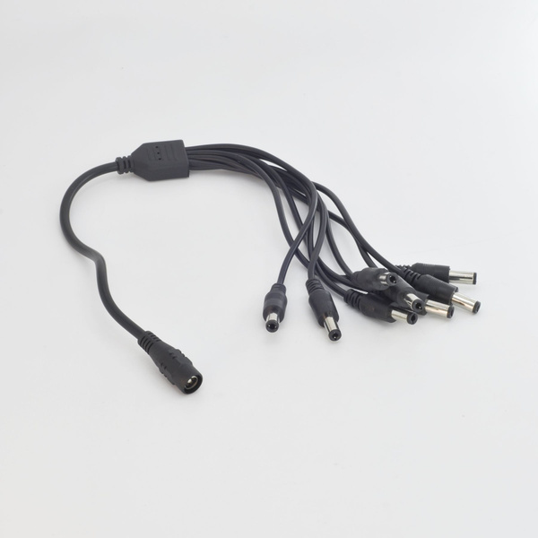 Разветвитель питания (Сплитер) на 8 разъемов 5,5х2,5 мм - купить с ...