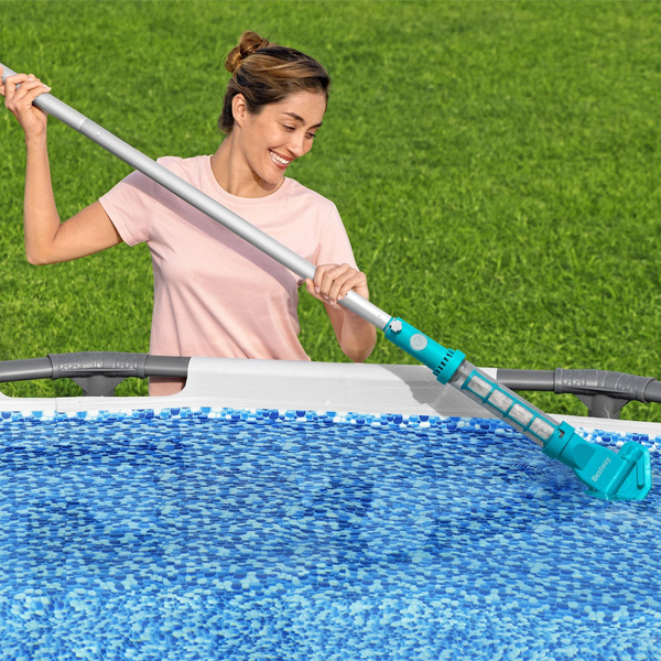 Аккумуляторный пылесос Bestway AquaSurge для чистки бассейна 251 см ...