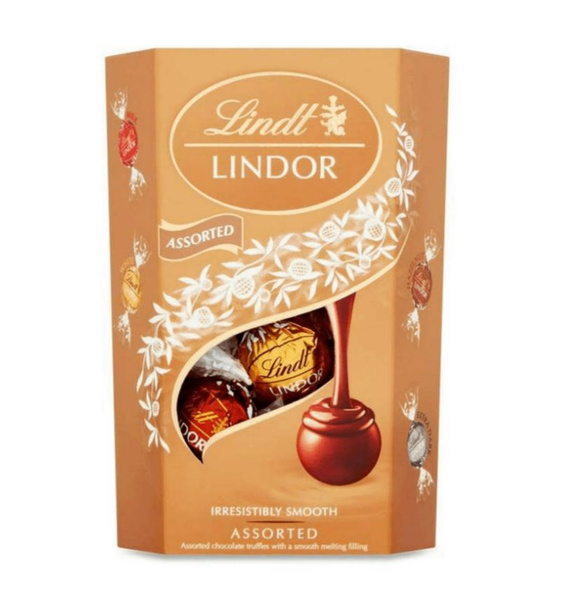 Шоколадные конфеты Lindt Lindor Assorted 200 г, Швейцария - купить с ...