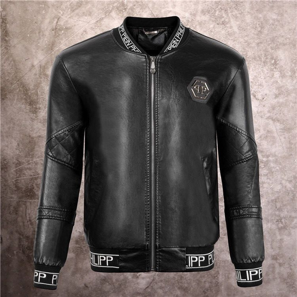Куртка кожаная PHILIPP PLEIN - купить с доставкой по выгодным ценам в ...